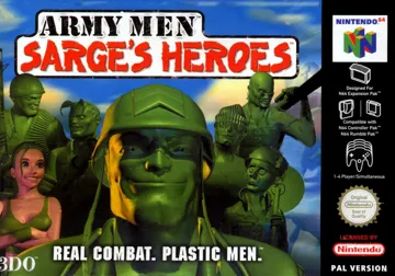 Army Men - Sarge's Heroes (Europe) (En,Fr,De) box cover front